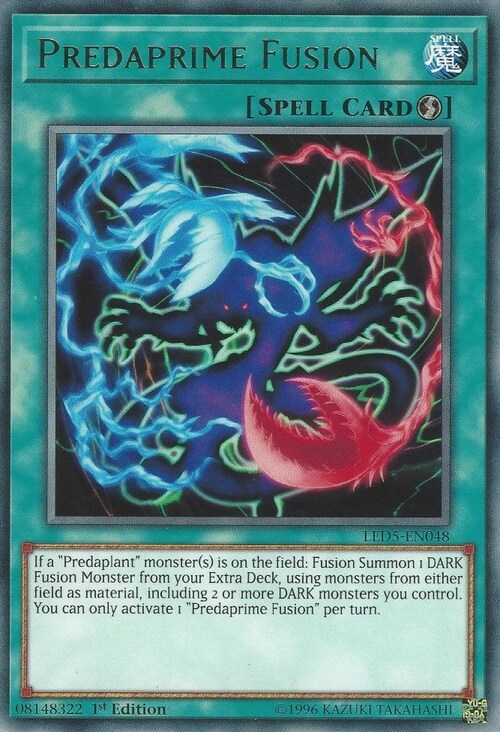 Predaprime Fusion Card Front