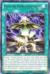 Fusion Conscription Card Front