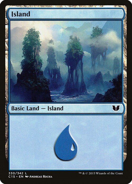 Island Card Front