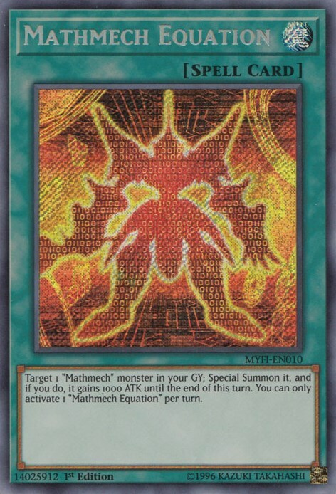 Mathmech Equation Card Front