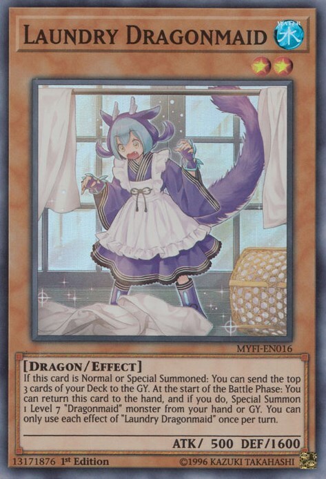 Laundry Dragonmaid Card Front