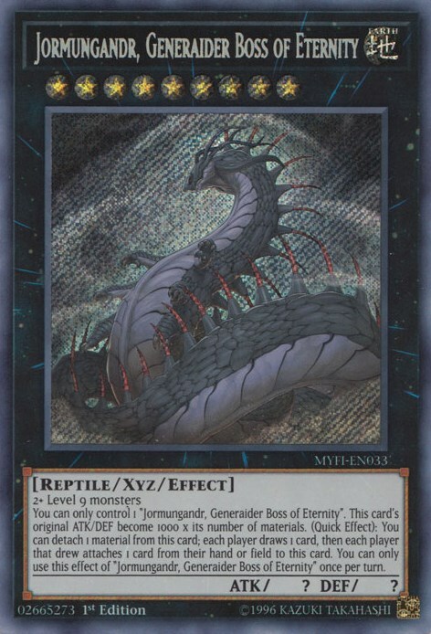 Jormungandr, Generaider Boss of Eternity Card Front