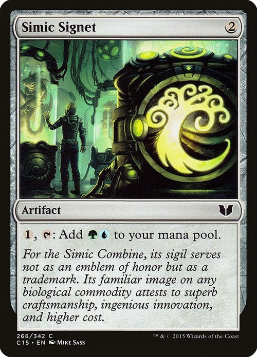 Simic Signet Card Front