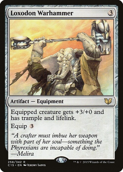 Loxodon Warhammer Card Front