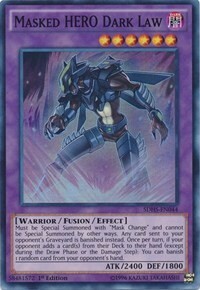 Masked HERO Dark Law Card Front