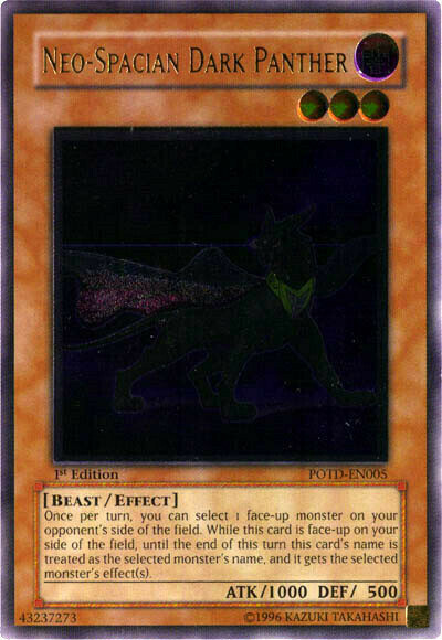 Neo-Spacian Dark Panther Card Front