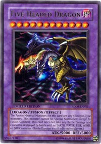 Five-Headed Dragon Card Front