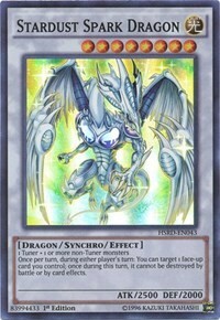 Stardust Spark Dragon Card Front