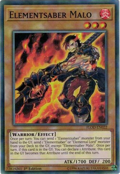 Elementsaber Malo Card Front