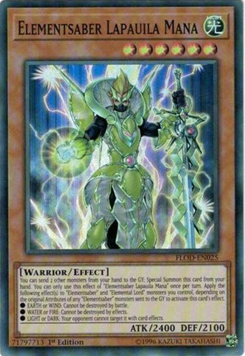 Elementsaber Lapauila Mana Card Front