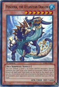 Poseidra, the Atlantean Dragon Card Front