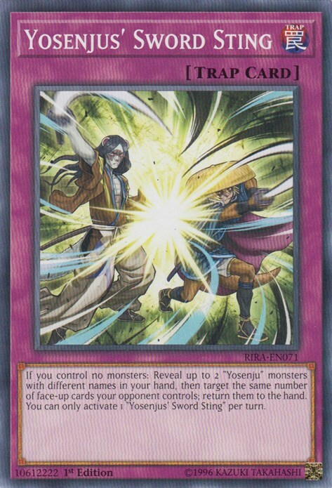 Puntura di Spada Yosenju Card Front