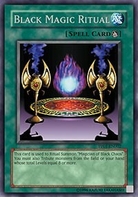 Black Magic Ritual Card Front