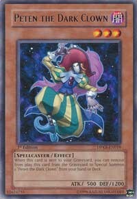 Peten the Dark Clown Card Front