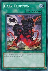 Dark Eruption Card Front