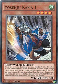 Yosenju Kama 1 Card Front