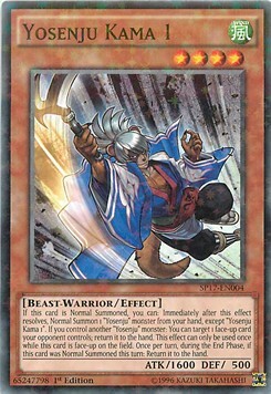 Yosenju Kama 1 Card Front