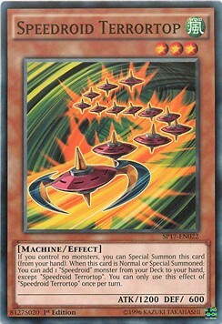 Speedroid Terrortop Card Front