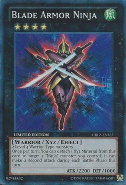 Blade Armor Ninja Card Front