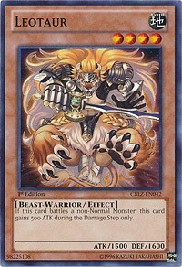 Leotaur Card Front