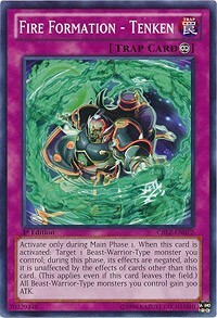 Fire Formation - Tenken Card Front