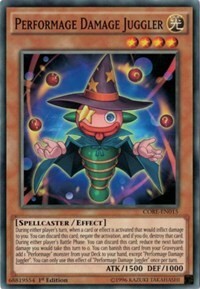 Performage Damage Juggler Card Front