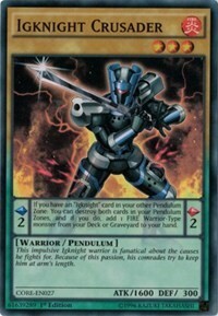 Igknight Crusader Card Front