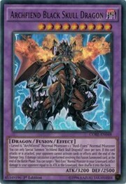 Archfiend Black Skull Dragon