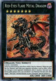 Red-Eyes Flare Metal Dragon