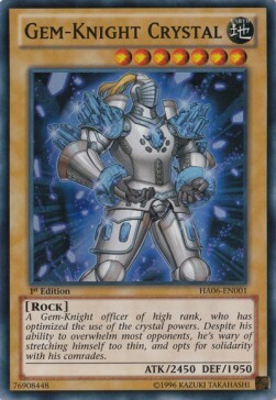 Gem-Knight Crystal Card Front