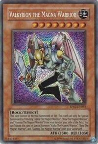 Valkyrion the Magna Warrior Card Front