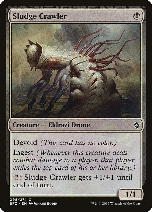 Sludge Crawler Card Front