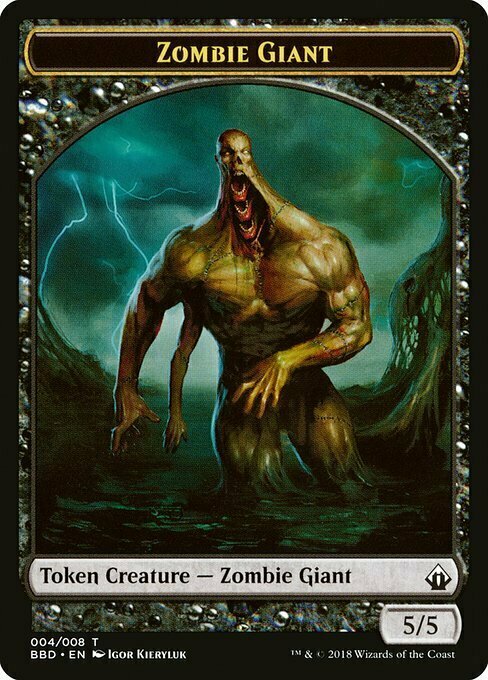 Zombie Giant Card Front