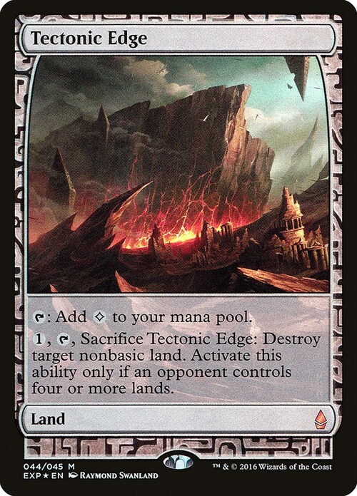 Tectonic Edge Card Front