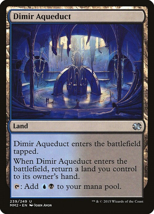 Dimir Aqueduct Card Front