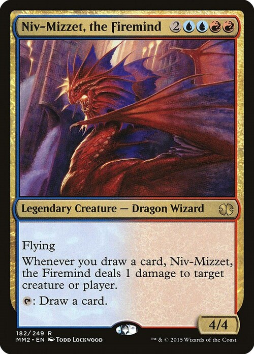 Niv-Mizzet, the Firemind Card Front