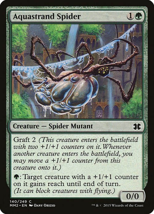 Aquastrand Spider Card Front