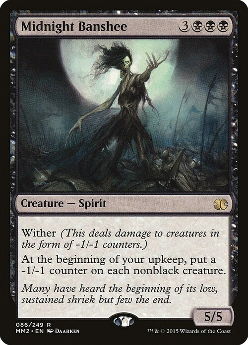 Midnight Banshee Card Front